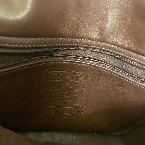 Coach|| Vintage Manhattan Lightweights Bistro Shoulder Bag from 1994, Rare,Brown - Picture 6 of 13